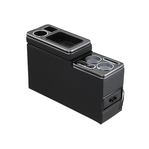 Led usb center console storage - led,