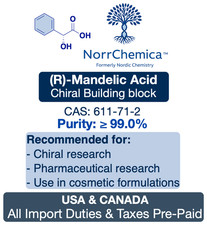 (S) & (R)-MANDELIC ACID | CAS (S): 17199-29-0, (R): 611-71-2  | Purity:  99.0%
