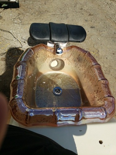 Pedicure chairs glass bowl - glass,