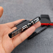 AMG Emblem Badge Sticker Grill Logo for Mercedes Panamericana Grille