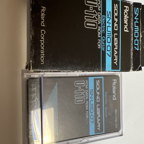 Roland sound library card - roland,