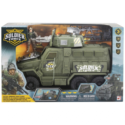 Soldier force playset tactical - force,