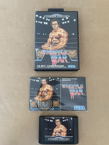 Sega mega drive wrestle war - wrestle,