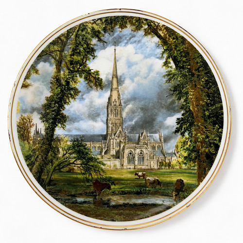 Vintage salisbury cathedral - salisbury,