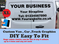 DIY Custom Business Van Vinyl