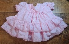 Baby Girls Frilly Dress Pink