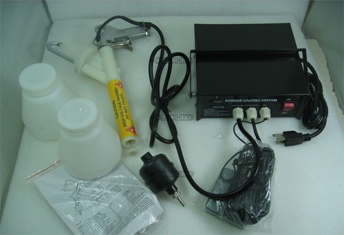 Portable powder coating system - powder,