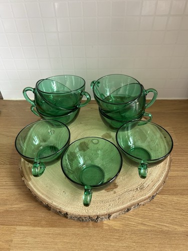 Vintage arcoroc green - arcoroc, glass