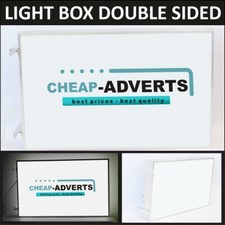 LightBox LED Projecting double