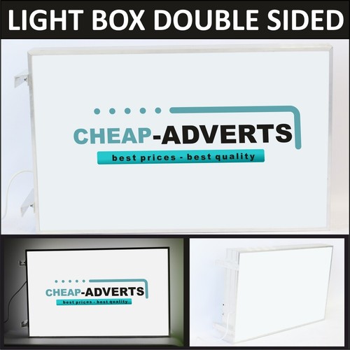 Lightbox led projecting double - projecting,