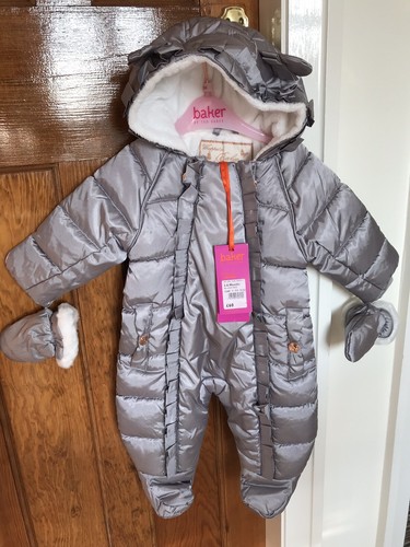 Ted baker silver padded - silver,