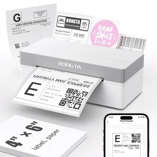 Thermal shipping label printer - label,