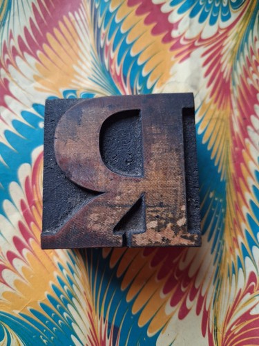 Wooden letterpress printing - wooden,
