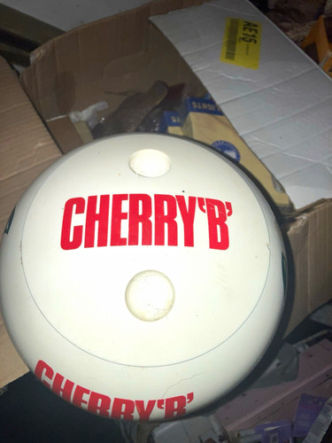 Cherry round plastic ice - cherry,