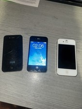 3 iPhone 4 Mobile Phones For Spares Or Repairs