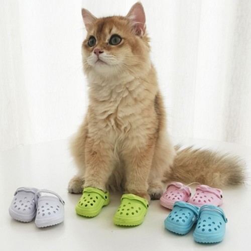 1pair pet sandals soft - 1pair,