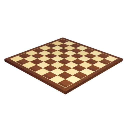 Inch mahogany chess board - 16,