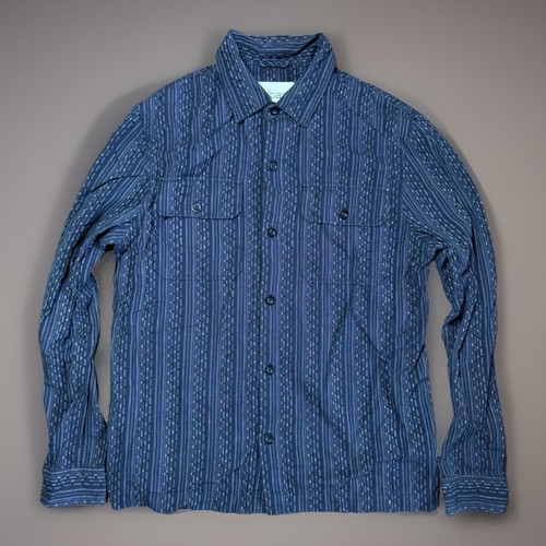 Albam shirt small navy - small, striped