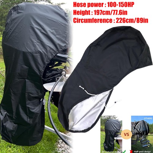 Waterproof black full outboard - waterproof,