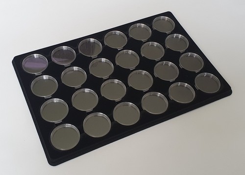 Coin black tray clear - coin,