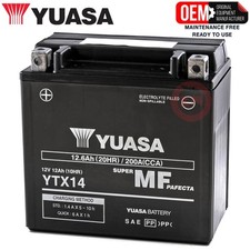 YTX14-BS YUASA SEALED BATTERY