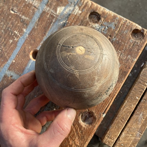 Lignum vitae lawn bowl - lawn,