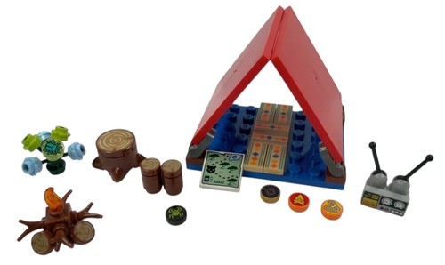 Red tent camping set - camping,