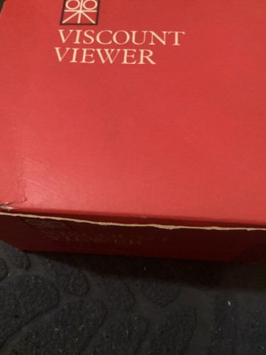 Boxed vintage viscount viewer - vintage,