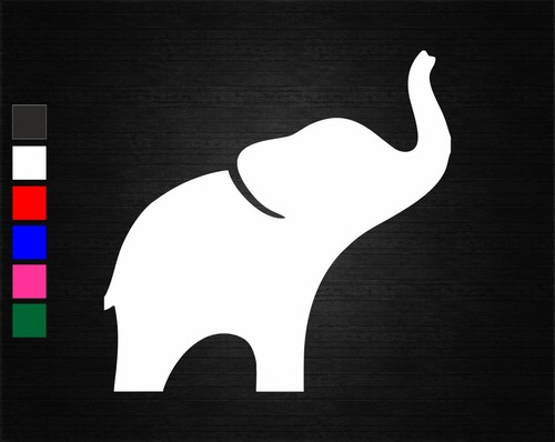 Cute elephant silhouette vinyl - cute,