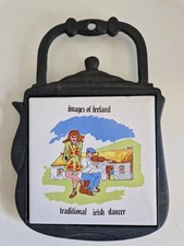 Black Cast Iron Ceramic Tile