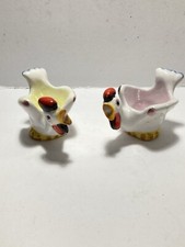 VTG Italian Pair Of Ceramic