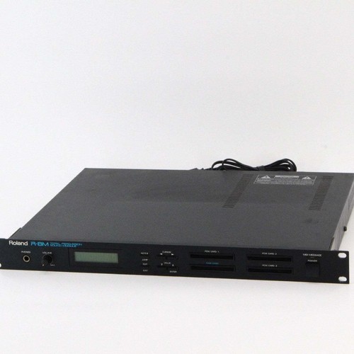 Roland sound module used - module,