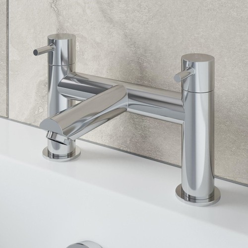 Modern chrome bathroom sink - modern,