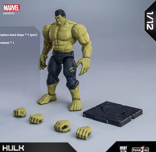 Marvel hulk scale plastic - hulk,