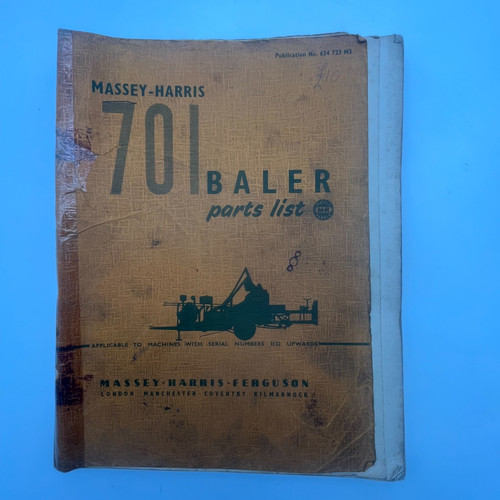 Massey harris 701 - massey, bailer
