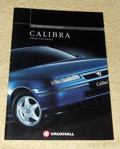 Vauxhall calibra range 1997 - vauxhall,