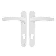 Upvc door handle white 92mm - door,