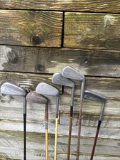Hickory Style Shaft Golf Clubs