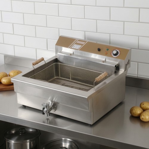 25l commercial electric deep - electric,