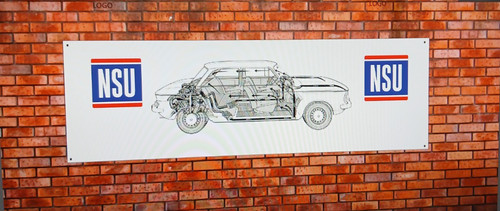 Nsu 1200c cutaway - , shop