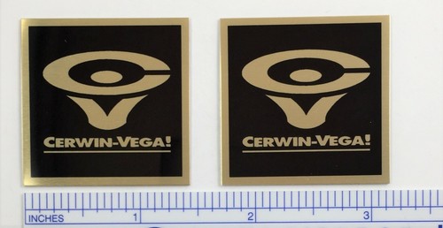 Cerwin vega speaker - speaker, badge
