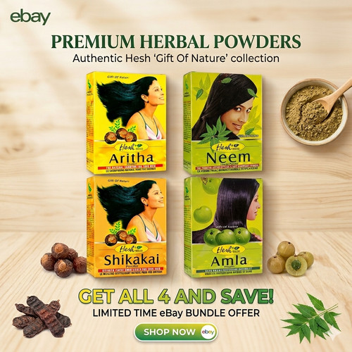 Herbal hair powder aritha - herbal,