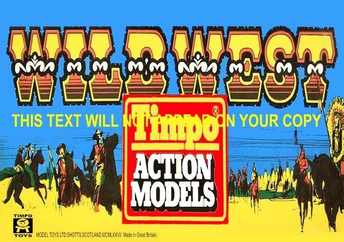 Timpo toys wild west - timpo,