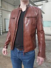 HTC HOLLYWOOD TRADING COMPANY LIMITED EDITION SERIES Leather Jacket Rare Sz L