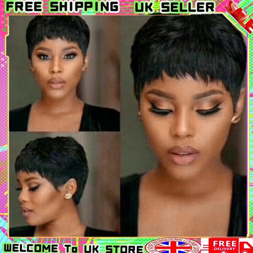 Women black short hair - uk,