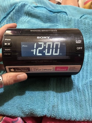 Sony clock radio - sony,
