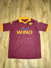 Roma Home Jersey 2012/13 Kappa UK Size (S) Totti 10