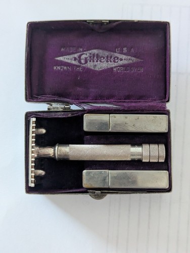 Antique gillette old type - old,