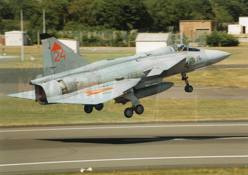 Saab viggen swedish air - viggen,