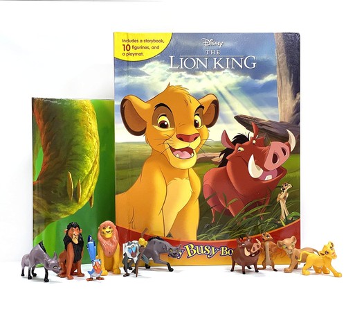 Disney lion king busy - disney, books